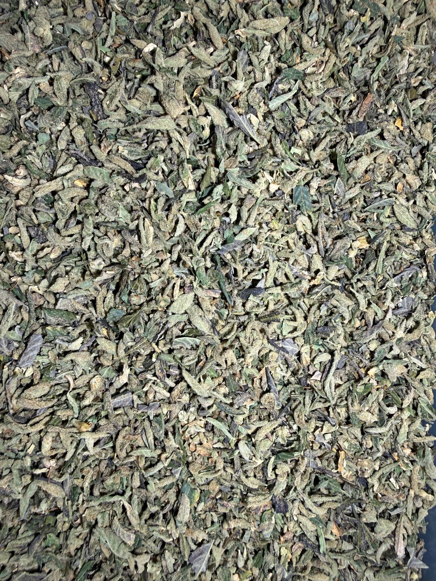 Vampire Slayer THCa shake by Stoney Baloney Hemp Co., potent indica hemp with 35.492% THCa, sweet and earthy flavor notes